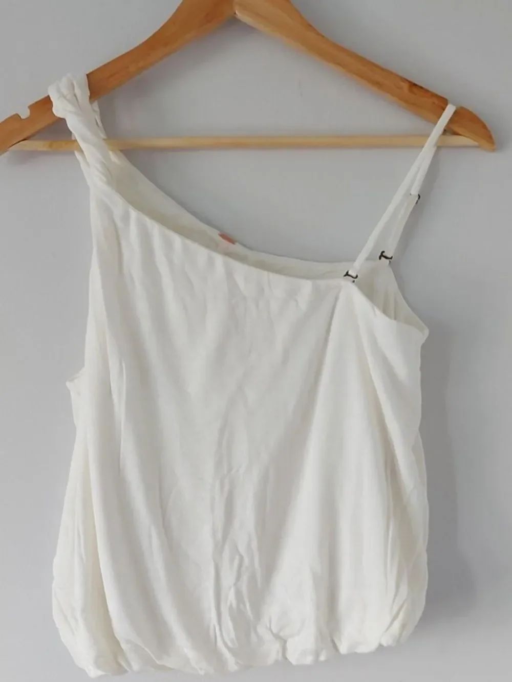 Free people, Marina White One-Shoulder Women's Tank Top size large